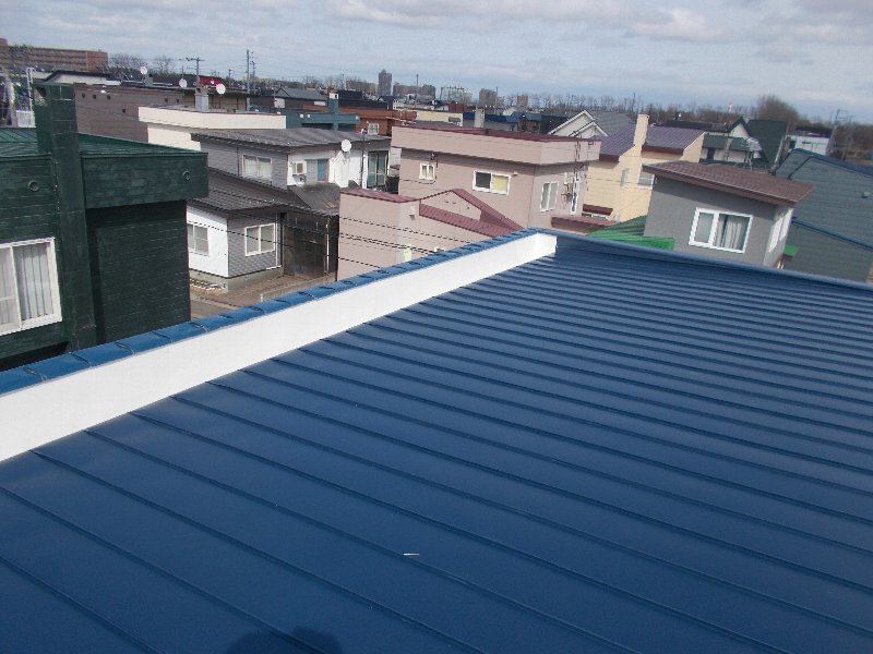無落雪屋根のすがもりを完全に止めました 戸建てのリフォーム事例 札幌のリフォーム専門店 住まいのユウケン